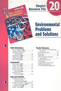 e-Book Indiana Holt Science  Technology Chapter 20 Resource File: Environmental Problems and Solutions download