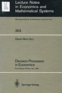 e-Book Decision Processes in Economics: Proceedings of the VI Italian Conference on Game Theory Held in Modena, Italy (Lecture Notes in Economics  Mathematical Systems) download