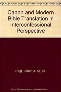 e-Book Canon and Modern Bible Translation in Interconfessional Perspective download